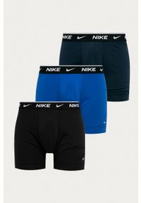 Nike - Bokserki (3-pack). Kolor: niebieski
