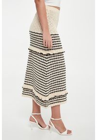 Twinset U&B - Spódnica midi ażurowa TWINSET U&B. Wzór: ażurowy #4