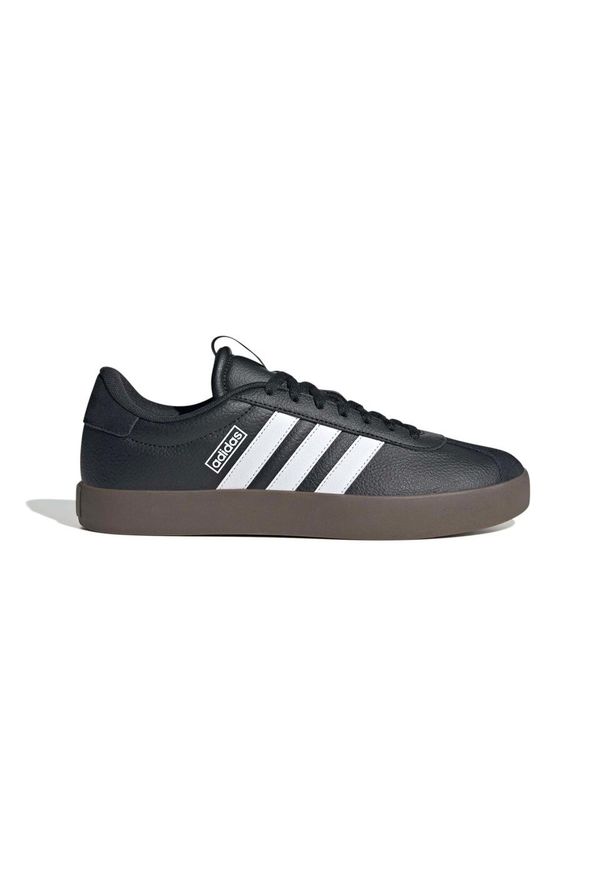 Adidas - Buty do chodzenia męskie adidas VL Court 3.4. Okazja: na co dzień. Kolor: czarny. Materiał: zamsz. Sport: turystyka piesza