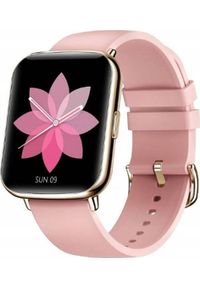 Smartwatch Bakeeley L12 Różowy. Rodzaj zegarka: smartwatch. Kolor: różowy