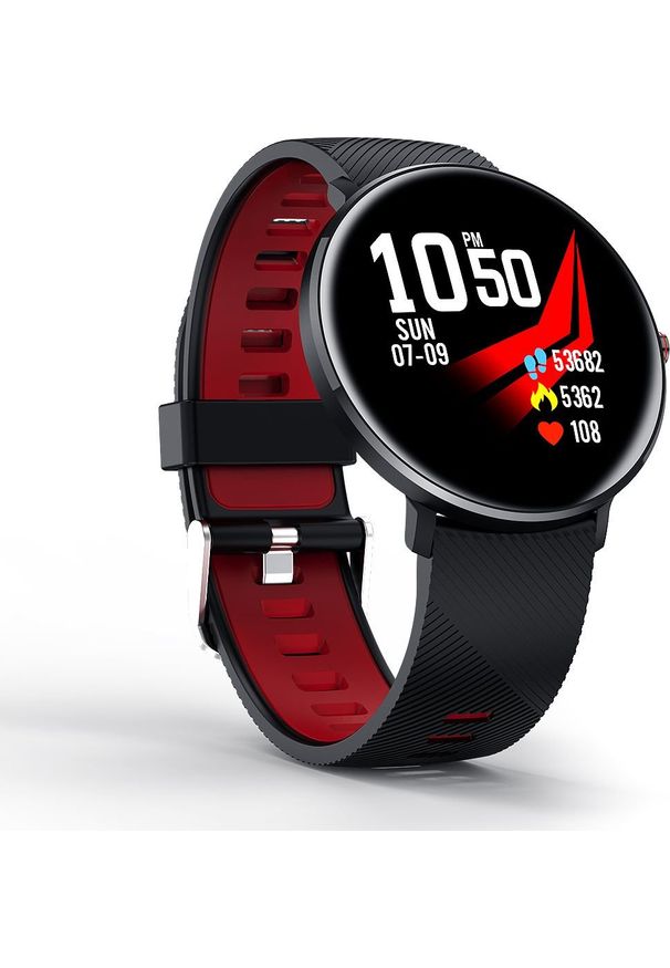 Smartwatch Jordan Kerr JKA04 Czerwony (JKA04 Black Red). Rodzaj zegarka: smartwatch. Kolor: czerwony