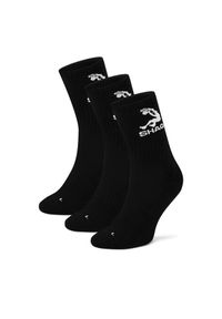 Zestaw 3 par wysokich skarpet unisex Shaq. Kolor: czarny