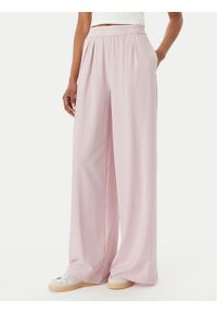 Guess Spodnie materiałowe V6GB08 W1771 Różowy jasny Regular Fit. Kolor: różowy. Materiał: syntetyk #1
