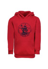 ENELL - Piracka Bluza z Kapturem dla Dzieci 116 - Komfort i Styl. Typ kołnierza: kaptur. Kolor: czerwony #1