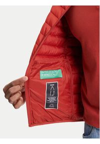 United Colors of Benetton - United Colors Of Benetton Kamizelka 2TWDUJ00P Czerwony Regular Fit. Kolor: czerwony. Materiał: syntetyk #6