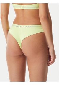 TOMMY HILFIGER - Tommy Hilfiger Dół od bikini UW0UW06364 Żółty jasny. Kolor: żółty. Materiał: syntetyk #3