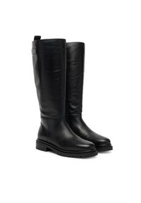 Karl Lagerfeld - KARL LAGERFELD Kozaki KL47595 Czarny. Kolor: czarny. Materiał: skóra #6