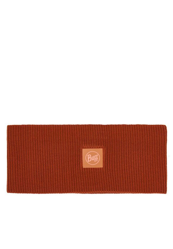 Buff Opaska materiałowa Crossknit Headband Solid 126484.330.10 Brązowy. Kolor: brązowy. Materiał: materiał