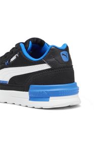 Puma - Dziecięce buty sportowe Graviton AC PUMA Black White Racing Blue. Okazja: na co dzień. Kolor: czarny, biały, wielokolorowy. Sport: bieganie