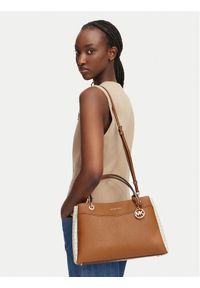 MICHAEL Michael Kors Torebka 30T6GX5L8B Kremowy. Kolor: kremowy. Materiał: skórzane #1
