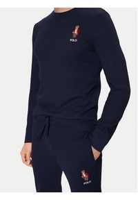 Polo Ralph Lauren Piżama 714915966004 Granatowy Slim Fit. Kolor: niebieski. Materiał: bawełna, syntetyk