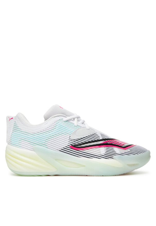 Buty do koszykówki Puma. Kolor: biały. Sport: koszykówka