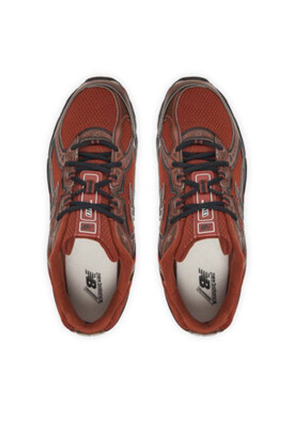 New Balance Sneakersy U7407CB Brązowy. Kolor: brązowy. Materiał: skóra