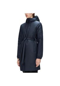 Rains - Kurtka RAINS LOHJA LONG INSULATED CURVE J Niebieski. Kolor: niebieski. Materiał: tkanina #1