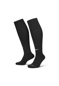 Skarpetki sportowe dla dorosłych Nike Cushioned Knee High. Kolor: czarny. Materiał: elastan, nylon