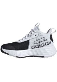 Adidas - Buty adidas Ownthegame 2.0 Jr GW1552 białe. Kolor: biały. Szerokość cholewki: normalna #5