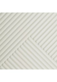 Wittchen - Zestaw walizek z polikarbonu w paseczki biały. Kolor: biały. Materiał: guma, tworzywo sztuczne. Wzór: geometria #6