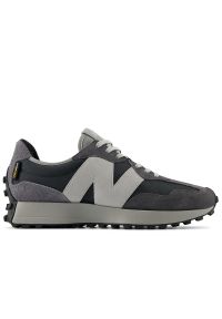 Buty New Balance U327OD - szare. Okazja: na co dzień. Zapięcie: sznurówki. Kolor: szary. Materiał: skóra, guma, tkanina. Szerokość cholewki: normalna #1