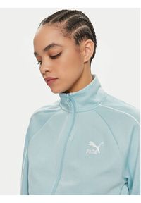 Puma Bluza T7 624211 Niebieski Relaxed Fit. Kolor: niebieski. Materiał: bawełna, syntetyk #4