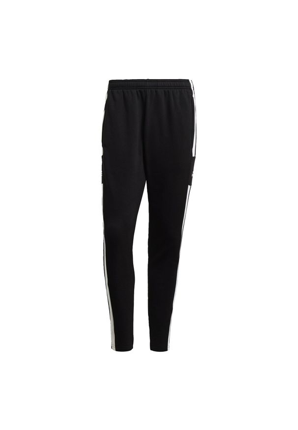 Spodnie do piłki nożnej męskie Adidas Squadra 21 Sweat Pants. Kolor: czarny. Materiał: dresówka. Sport: fitness, piłka nożna