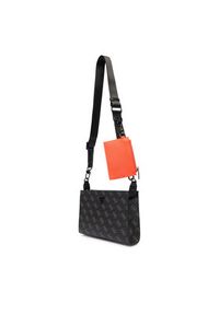 Guess Saszetka HMMILO P6157 Czarny. Kolor: czarny. Materiał: skóra #7