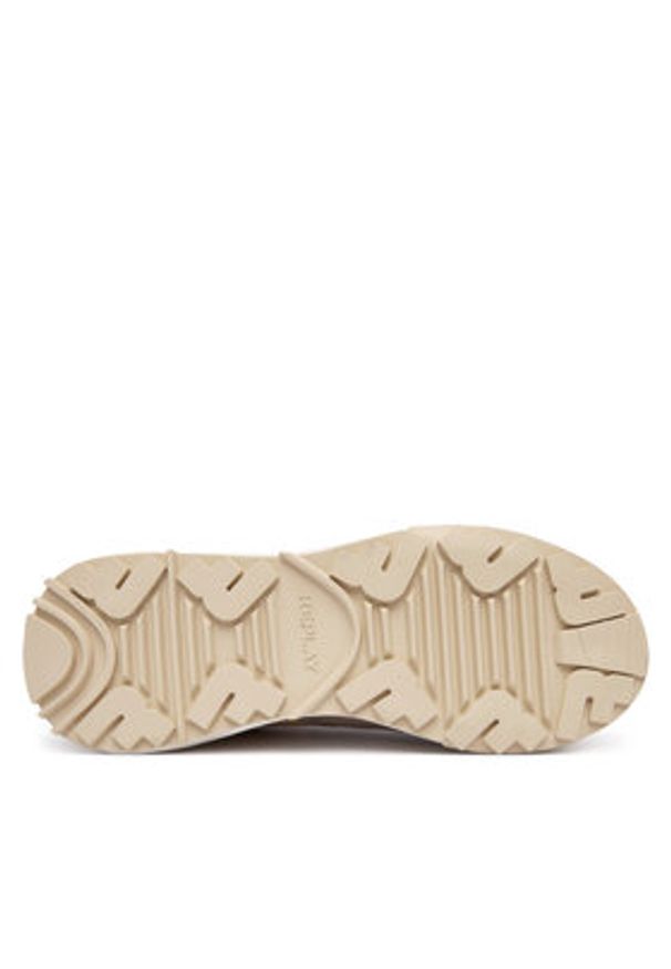 Replay - REPLAY Sneakersy Field W GWS9H .000.C0012L Złoty. Kolor: złoty. Materiał: skóra