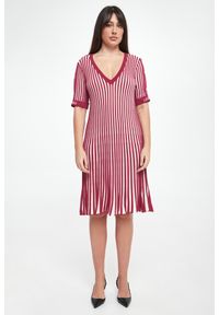 Liu Jo - Sukienka damska midi LIU JO. Długość: midi #4