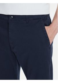 BOSS Chinosy Sanderson-L-2 50542986 Granatowy Regular Fit. Kolor: niebieski. Materiał: bawełna #4