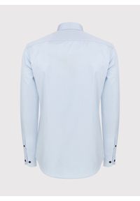 PAKO LORENTE – Niebieska koszula męska z bawełny P24SP-1X-037-N-S - Pako Lorente. Okazja: na wesele, na ślub cywilny. Kolor: niebieski. Materiał: bawełna. Styl: elegancki #4