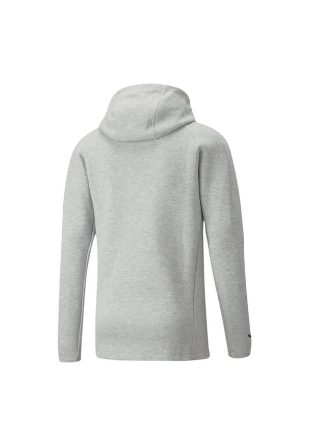 Puma - Męska Bluza Z Kapturem TeamFINAL Full Zip. Typ kołnierza: kaptur. Kolor: szary