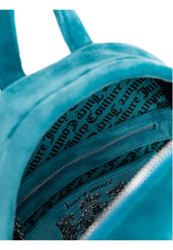 Juicy Couture Plecak BIJXT8702WPO Turkusowy. Kolor: turkusowy. Materiał: poliester, materiał