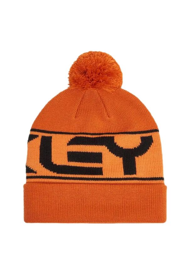 Czapka Zimowa Unisex Oakley Factory Cuff Beanie. Kolor: pomarańczowy. Sezon: zima