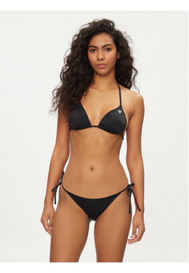 Guess Góra od bikini E4GJ00 LY00K Czarny. Kolor: czarny. Materiał: syntetyk