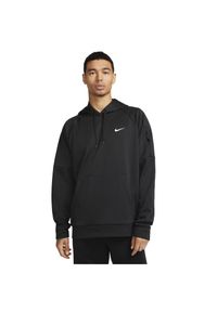 Nike - Męska Bluza Termoaktywna. Kolor: czarny
