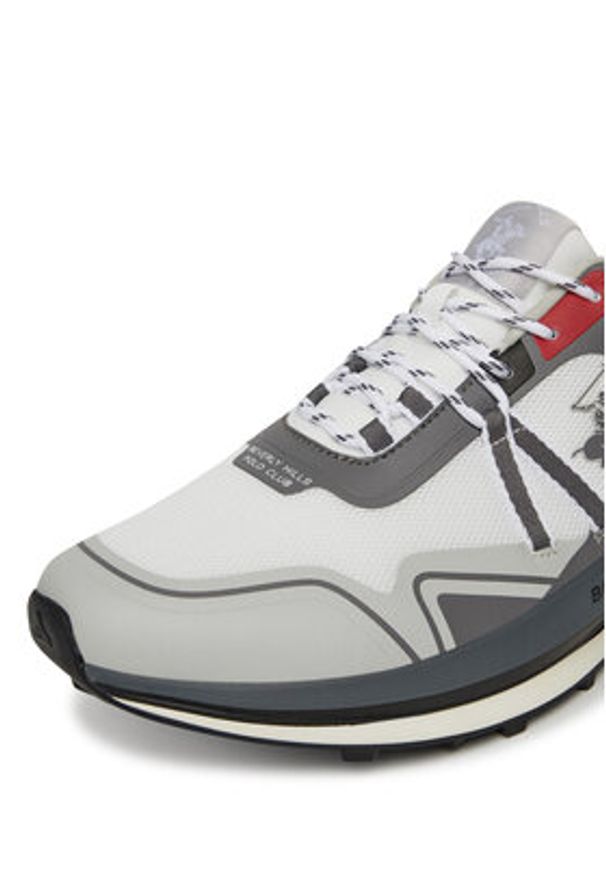 Beverly Hills Polo Club Sneakersy VSS25-B006 Biały. Kolor: biały. Materiał: materiał