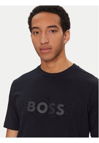 BOSS T-Shirt 50531271 Granatowy Regular Fit. Kolor: niebieski. Materiał: bawełna