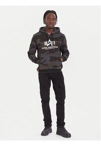 Alpha Industries Spodnie materiałowe Agent 158205 Czarny Regular Fit. Kolor: czarny. Materiał: bawełna, materiał