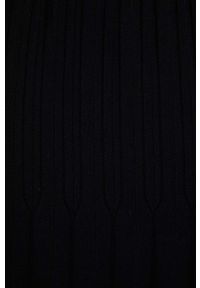 Answear Lab spódnica kolor czarny maxi rozkloszowana. Kolor: czarny. Materiał: dzianina. Wzór: gładki. Styl: wakacyjny #3