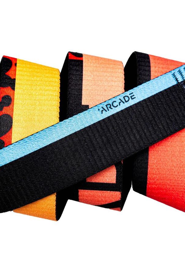 ARCADE - Pasek do spodni Arcade Sierra - acid fade/orange. Kolor: pomarańczowy. Sport: turystyka piesza