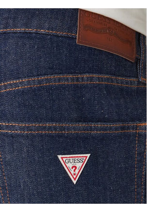 Guess Jeans Jeansy M6RA1B D002G Granatowy Relaxed Fit. Kolor: niebieski