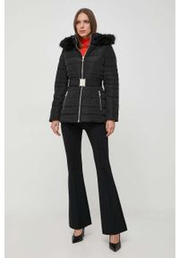 Morgan kurtka puchowa damska kolor czarny przejściowa. Kolor: czarny. Materiał: puch #4