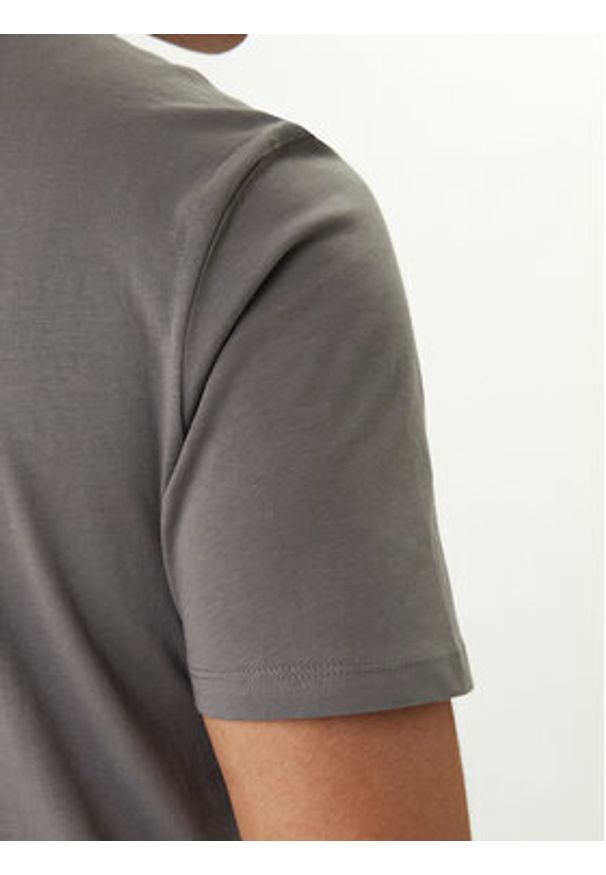 Hugo - HUGO T-Shirt Dostino 50557674 Szary Regular Fit. Kolor: szary. Materiał: bawełna