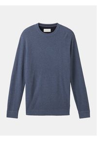Tom Tailor Sweter 1038612 Niebieski Regular Fit. Kolor: niebieski. Materiał: bawełna #2