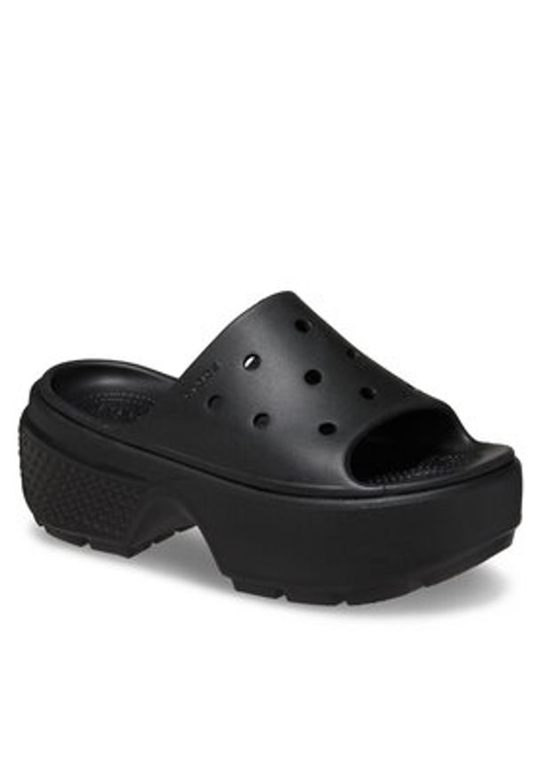 Crocs Klapki Stomp Slide 209346 Czarny. Kolor: czarny