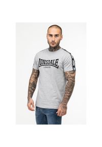 Koszulka Lonsdale Vementry. Kolor: wielokolorowy, szary, czarny #1