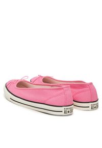 Converse Baleriny Chuck Taylor All Star Dainty Ballerina A16212C Różowy. Kolor: różowy. Materiał: materiał #4