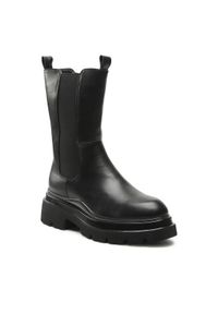 Jenny Fairy Botki WS139-01 Czarny. Kolor: czarny. Materiał: materiał #1
