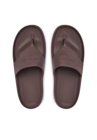 Japonki Calvin Klein. Kolor: brązowy #1