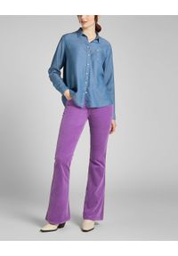 Lee - LEE ONE POCKET SHIRT DAMSKA KOSZULA JEANSOWA BLUE YONDER L45TXESV. Materiał: jeans #4