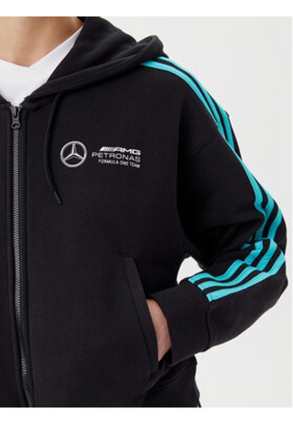 Adidas - adidas Bluza Mercedes - AMG Petronas Formula One Team DNA JV5436 Czarny Loose Fit. Kolor: czarny. Materiał: bawełna